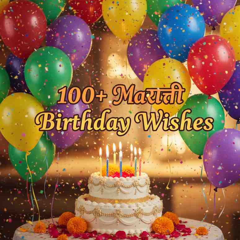 100+ Best Birthday Wishes in Marathi (With English Meaning)