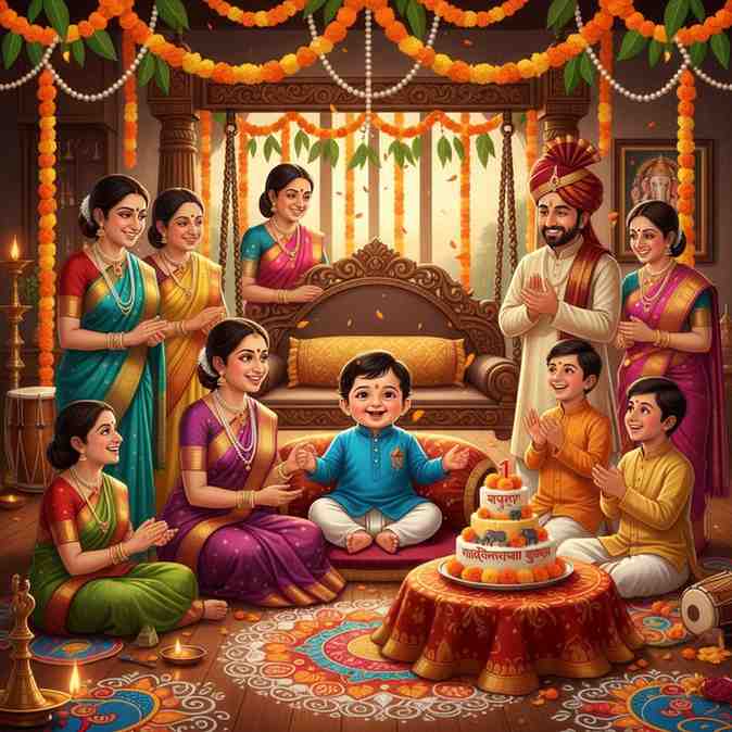 100+ Best Bacha Birthday Wishes in Marathi (Boys & Girls)