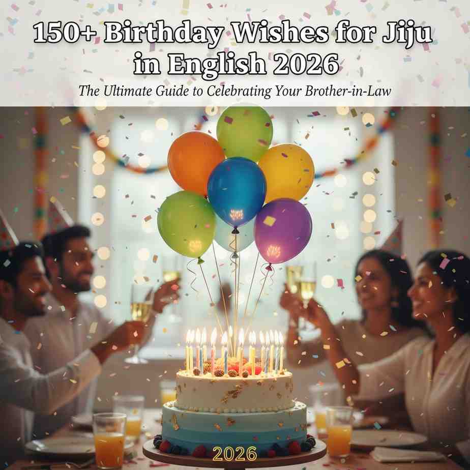 150+ Best Birthday Wishes for Jiju in English 2026 | Funny & Heartfelt