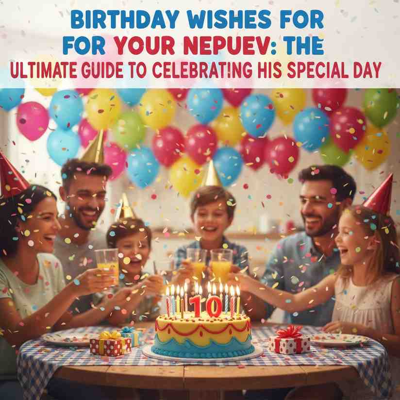 birthday wishes for nephew